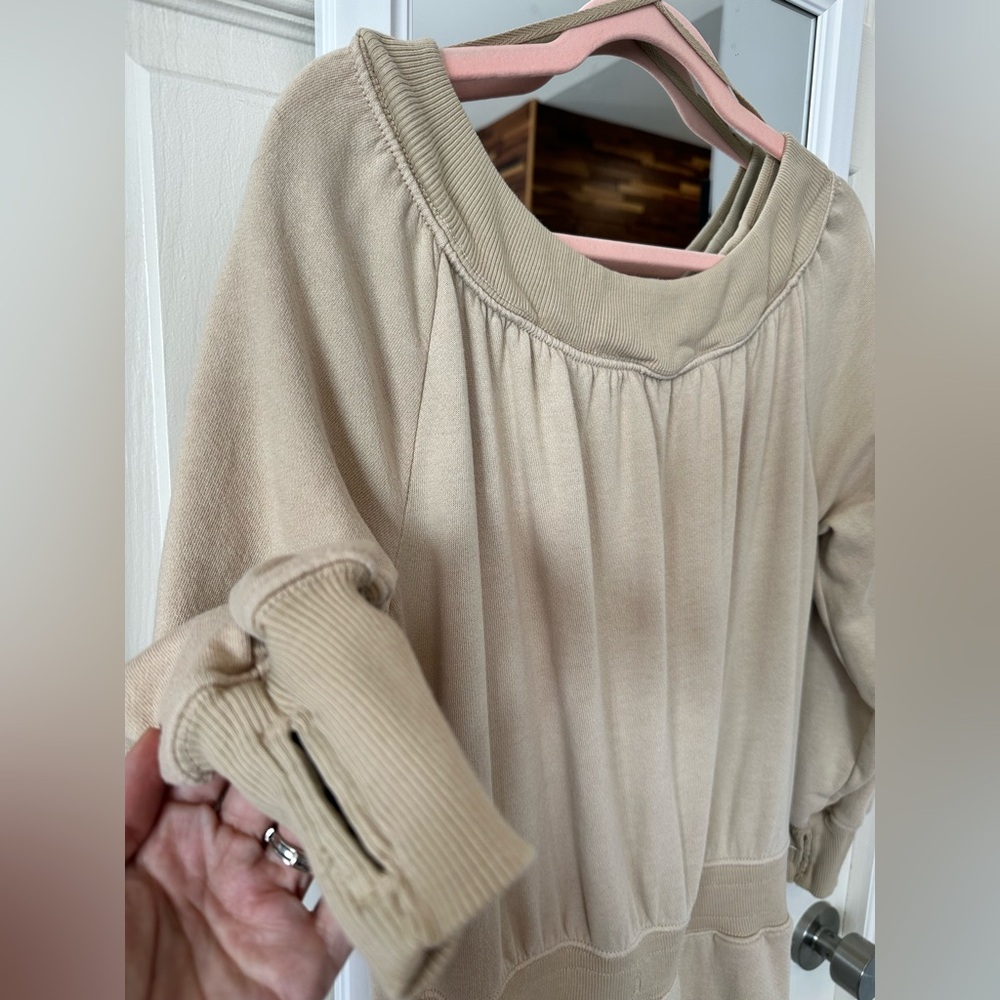 FLAW🤎FP Movement One To Beat Onesie XS Tan NWOT - Picture 7 of 10